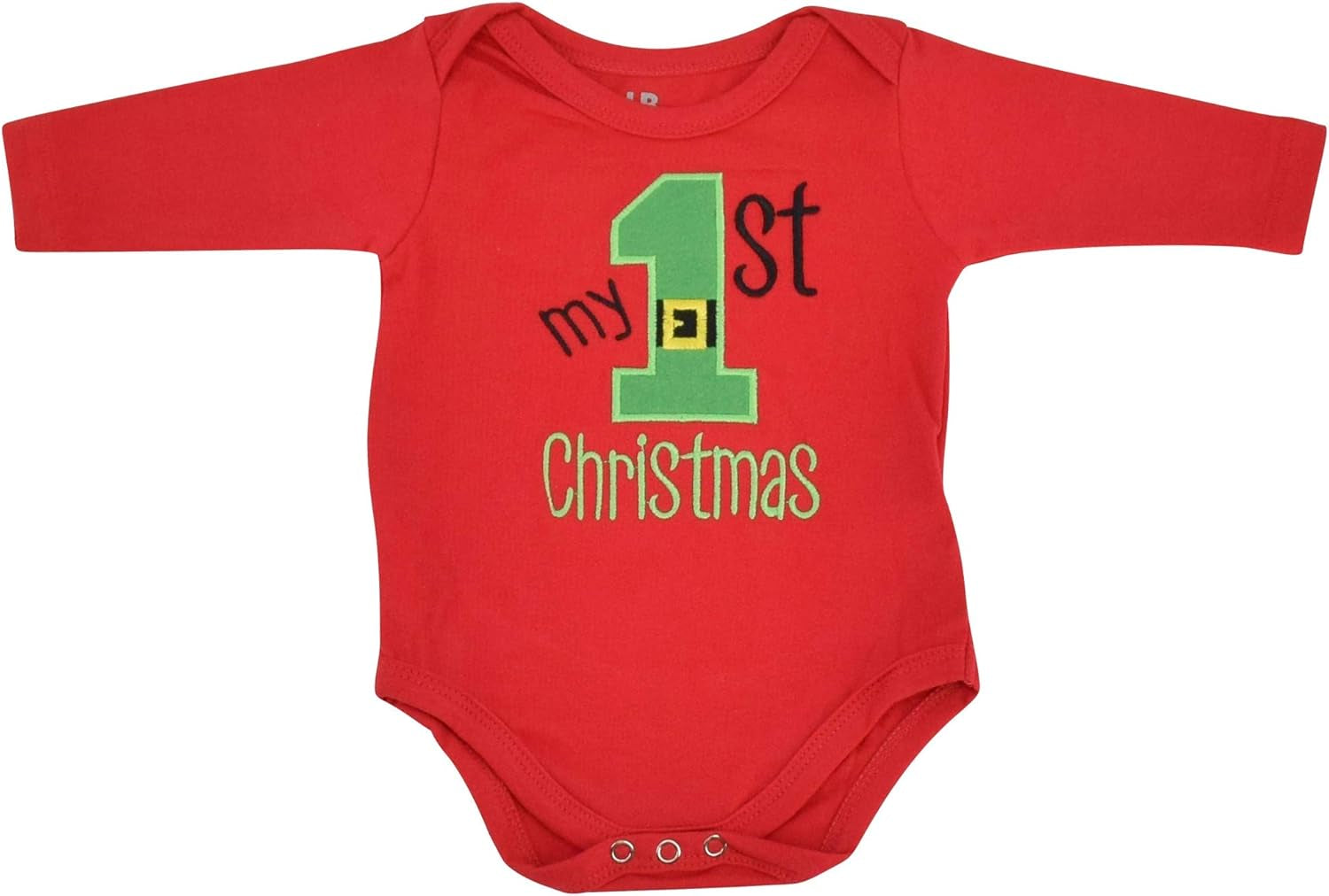 Unisex My 1St Christmas Onesie Outfit Santa Layette Set